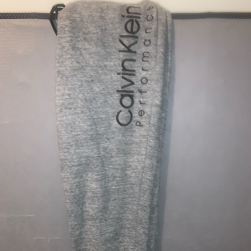 Grey Calvin Klein joggers